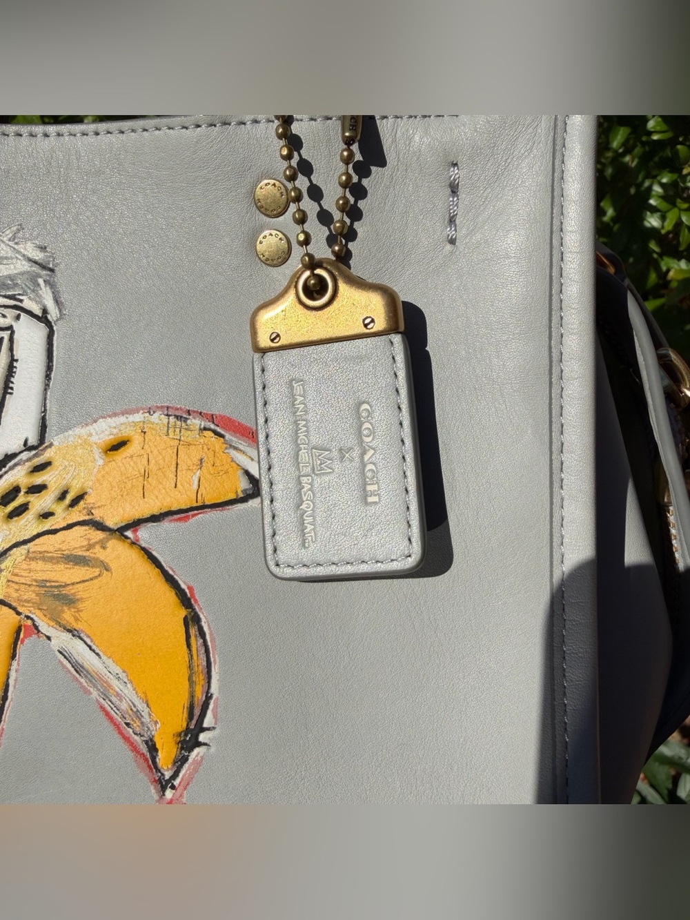 Coach X Jean-Michel Basquiat Rogue Bag 25 With Snakeskin Detail 6888 - Picture 5 of 16